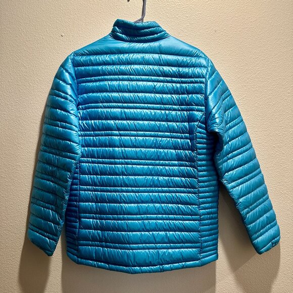 Patagonia Men’s Ultralight Down Jacket - Medium - Jet Blue - Excellent Condition - Picture 2 of 6